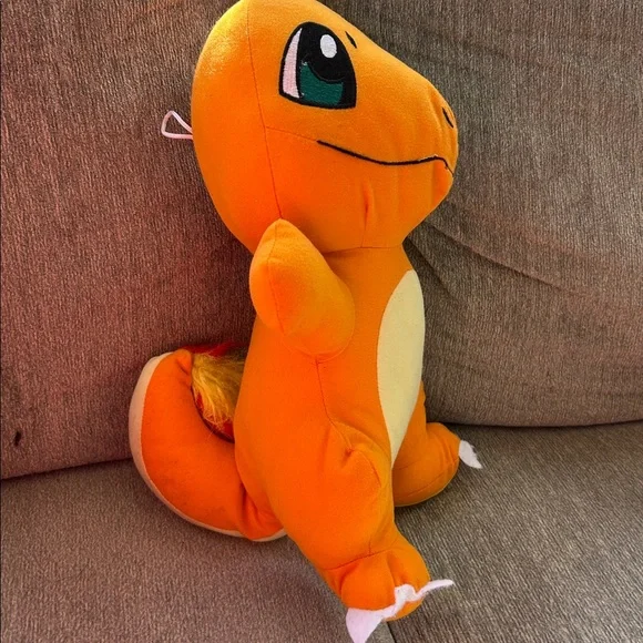 Pokemon Charmander 14” Orange plush toy 2018 condition is used collector’s item - Picture 3 of 10